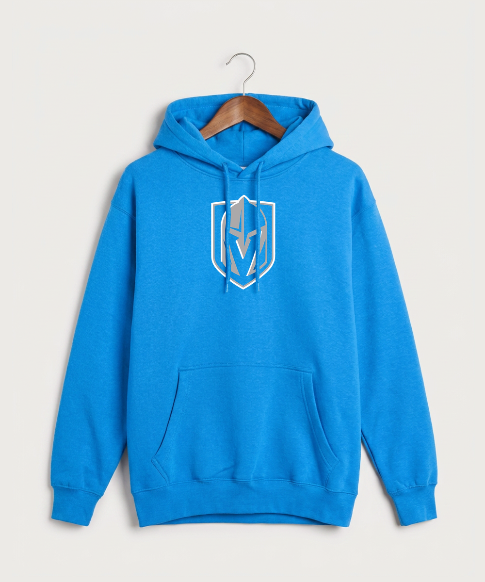 Lake Crystal-Welcome-Memorial High School Football (Boys) - True Royal Hoodie Value - Full Front