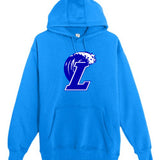Lakeview Football - True Royal Hoodie Value - Full Front