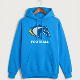 Riverside High School Football general - True Royal Hoodie Value - Full Front