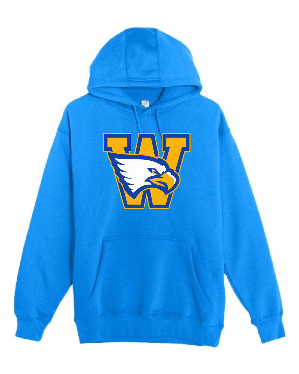 Windom Football - True Royal Hoodie Value - Full Front