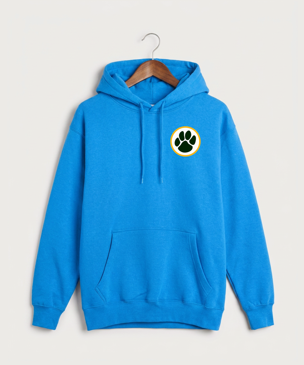 Ashwaubenon High School Football (Boys) - True Royal Hoodie Value - Left Chest