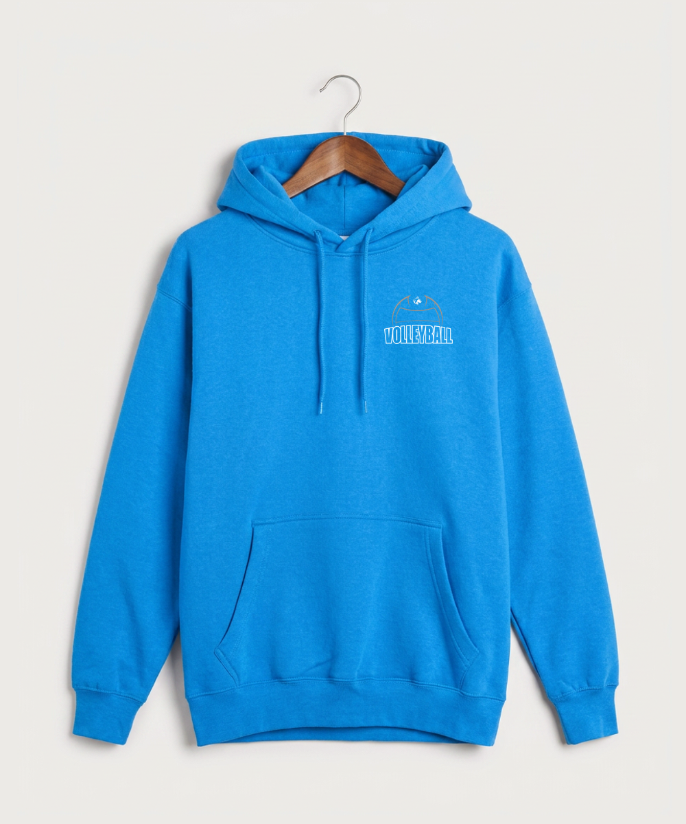 Owatonna High School Volleyball (Girls) - True Royal Hoodie Value - Left Chest
