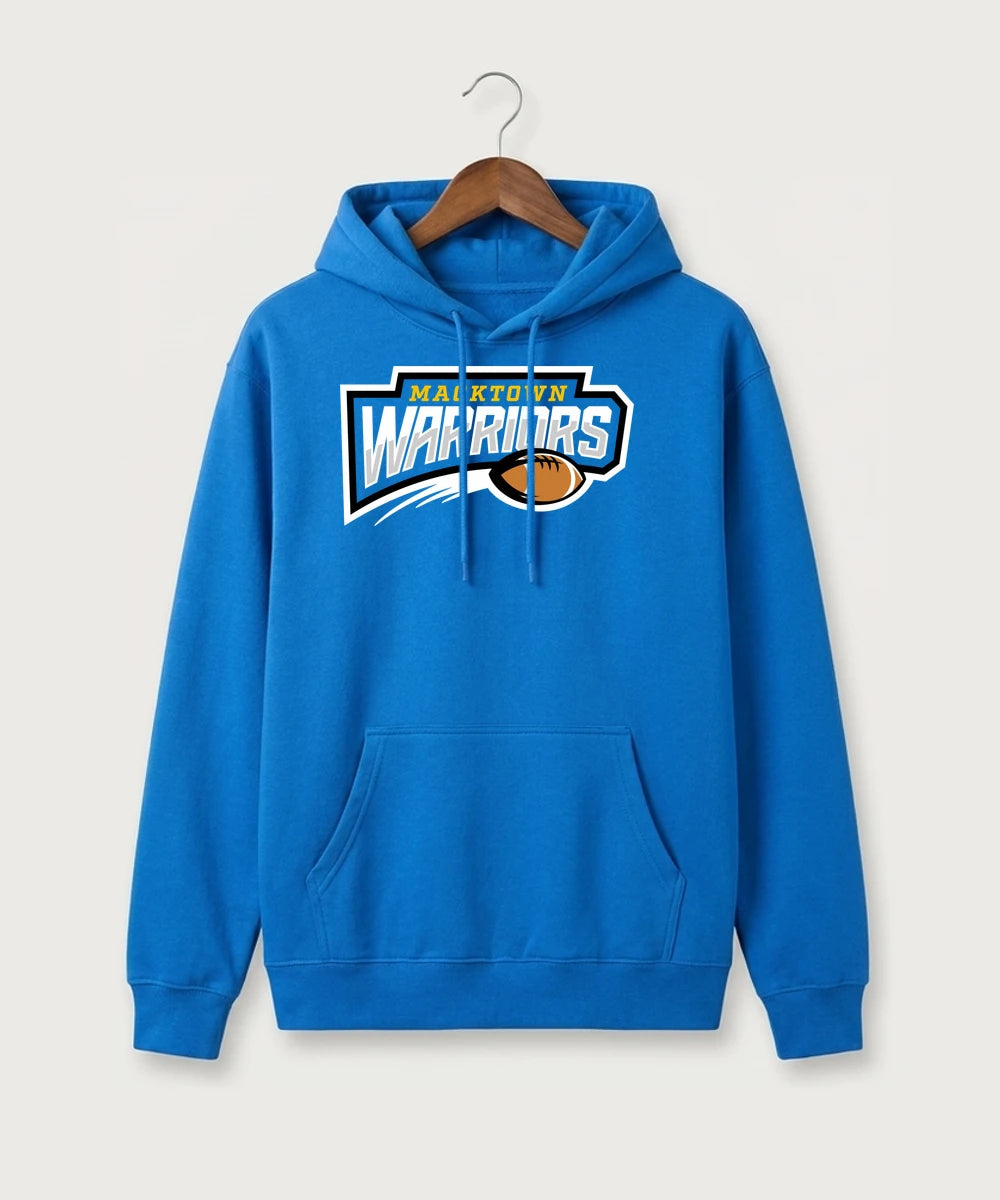 Macktown Warriors Football (Boys) - True Royal Hoodie Value
