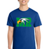 Maple River High School tennis - True Royal Port & Co Core Cotton Tee. PC54