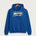 Macktown Warriors Football (Boys) - True Royal Port & Co Core Fleece Pullover Hooded Sweatshirt. PC78H