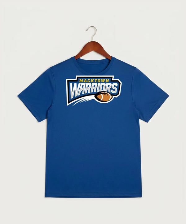 Macktown Warriors Football (Boys) - True Royal Sport-Tek PosiCharge Competitor Tee. ST350
