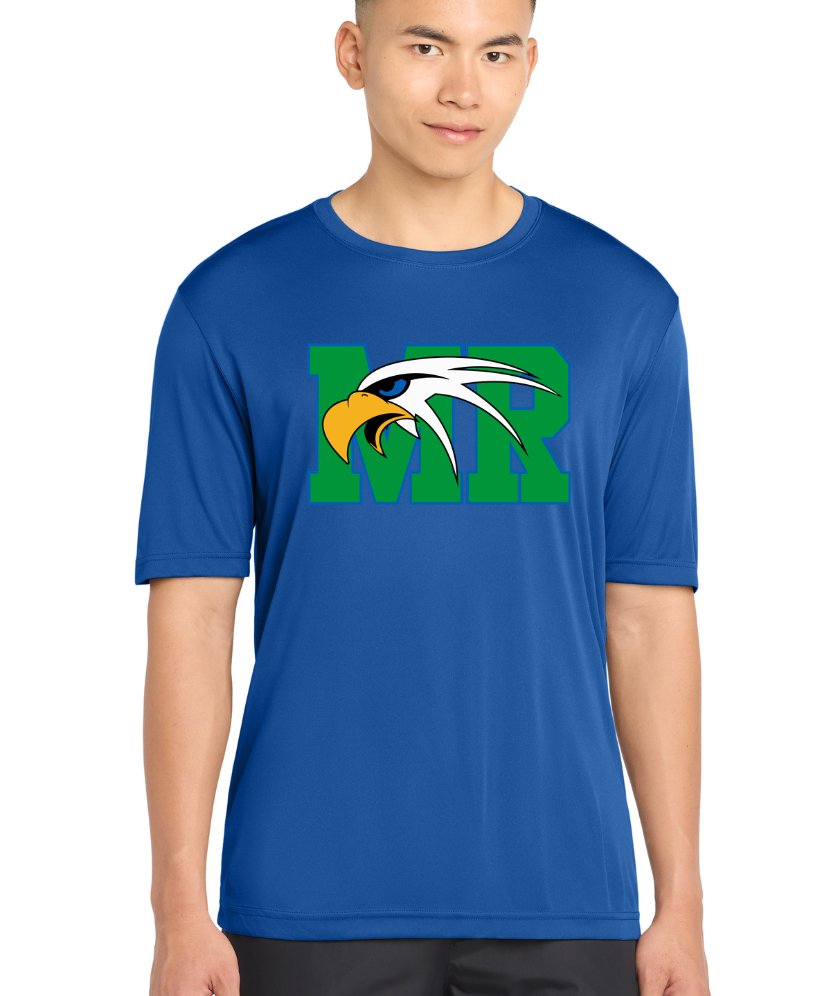 Maple River High School hockey_boys - True Royal Sport-Tek PosiCharge Competitor Tee. ST350