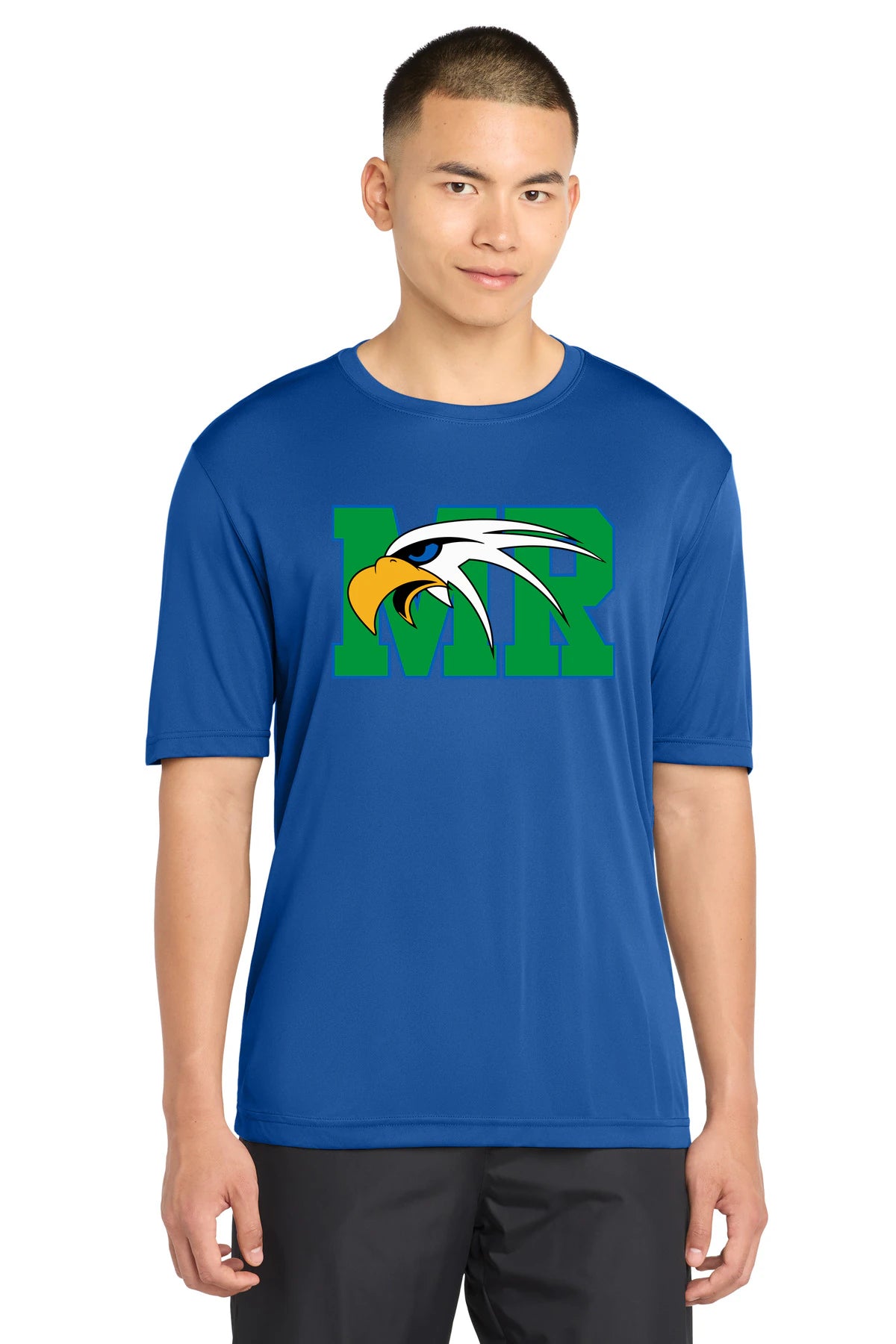 Maple River High School hockey_boys - True Royal Sport-Tek PosiCharge Competitor Tee. ST350
