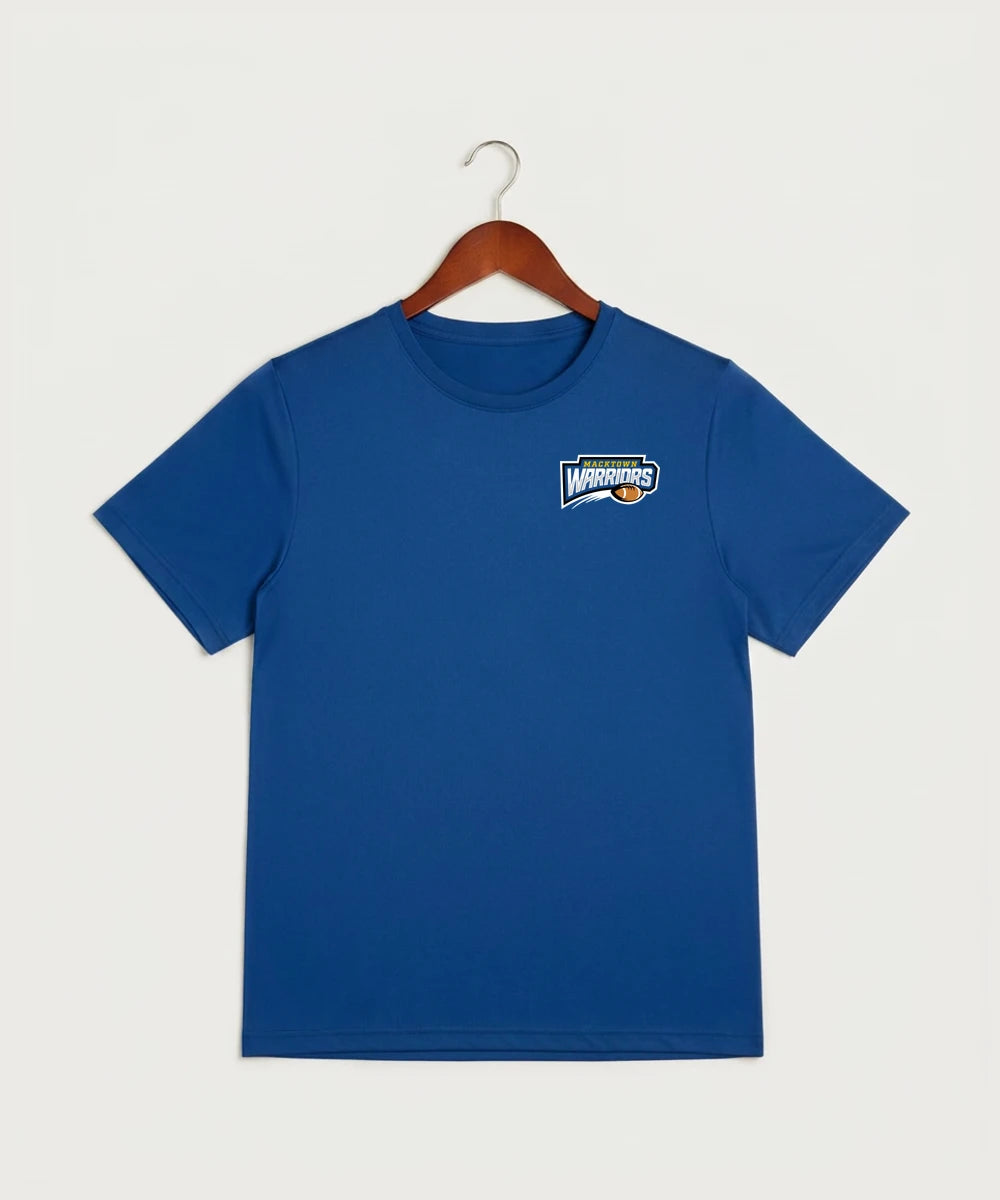 Macktown Warriors Football (Boys) - True Royal Sport-Tek PosiCharge Competitor Tee. ST350