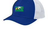 Maple River High School hockey_boys - True Royal/ White Sport-Tek Club Trucker Cap STC46