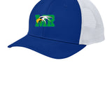 Maple River High School hockey_boys - True Royal/ White Sport-Tek Club Trucker Cap STC46