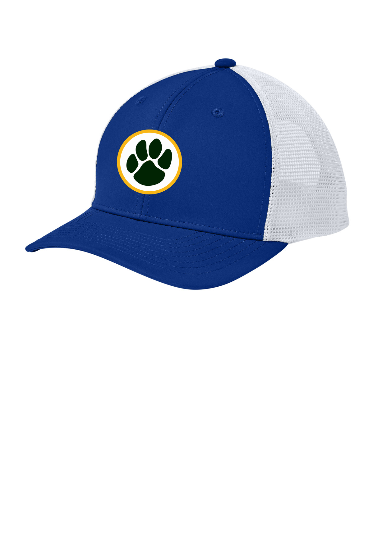 Ashwaubenon High School Football (Boys) - True Royal/ White Sport-Tek Club Trucker Cap STC46