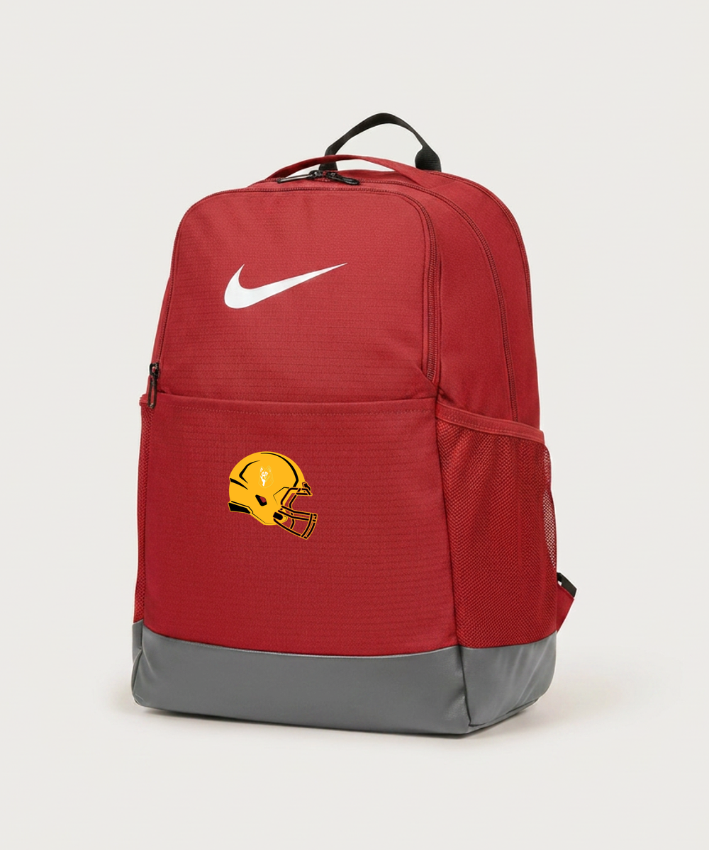 Pillager High School Football (Boys) - University Red Nike Brasilia Medium Backpack NKDH7709