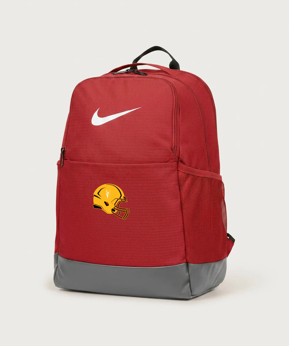 Pillager High School Football (Boys) - University Red Nike Brasilia Medium Backpack NKDH7709