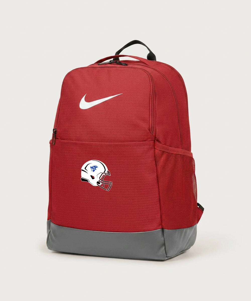 Upsala High School Football (Boys) - University Red Nike Brasilia Medium Backpack NKDH7709
