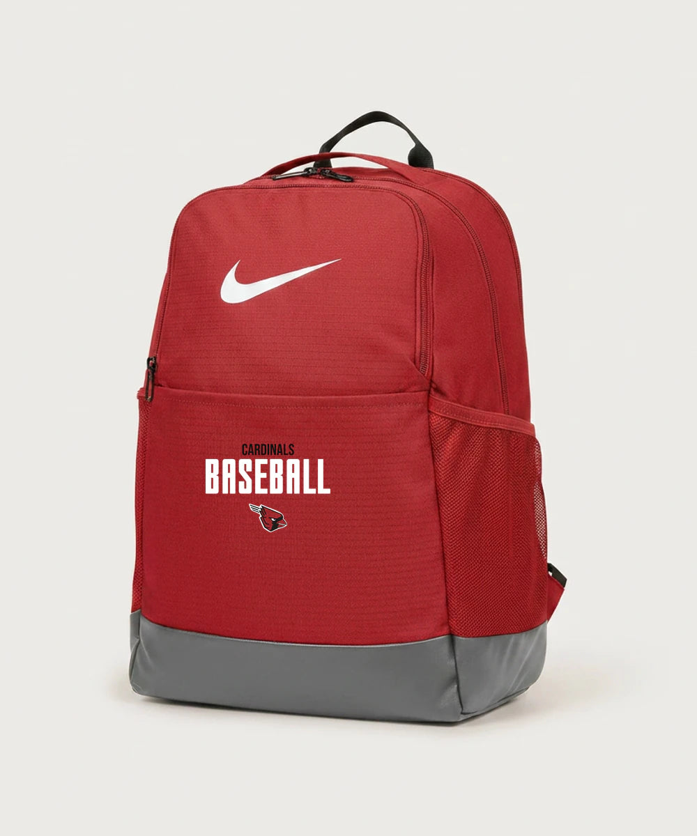 Forreston Baseball - University Red Nike Brasilia Medium Backpack NKDH7709