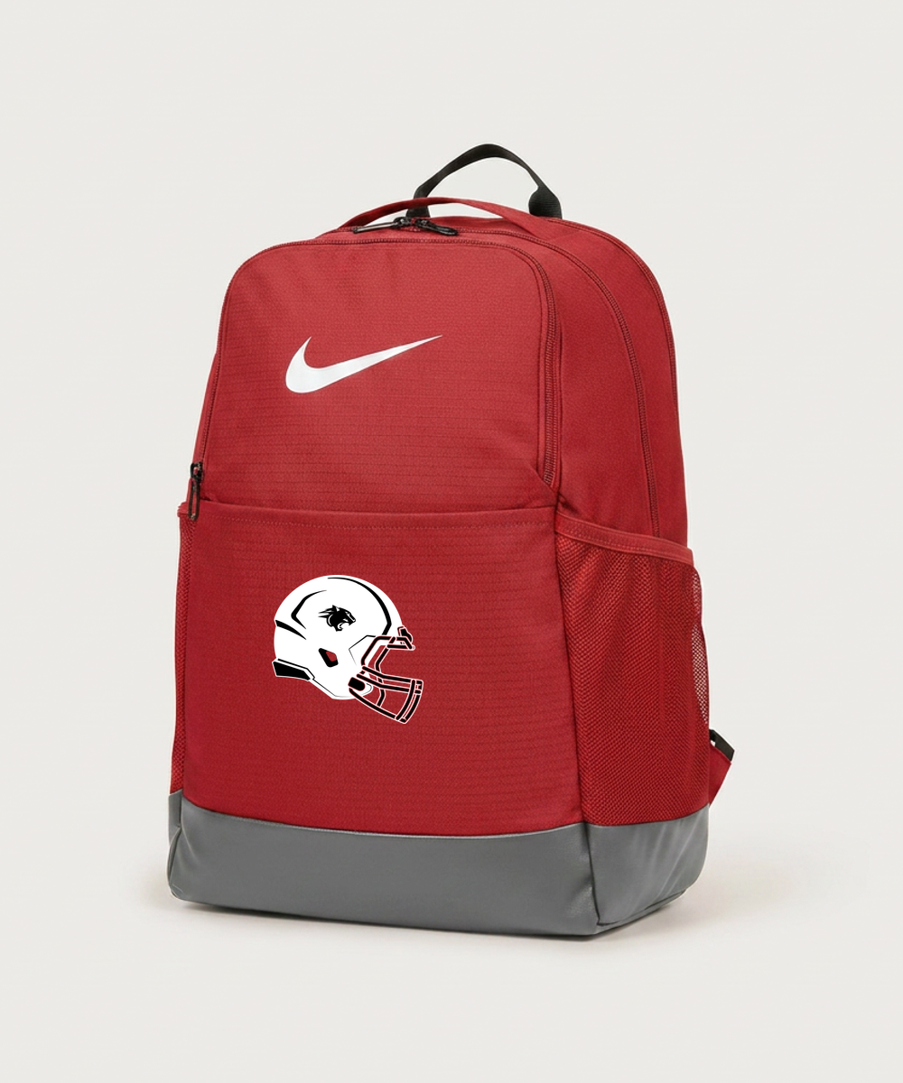 Nrheg Panthers High School Football (Boys) - University Red Nike Brasilia Medium Backpack NKDH7709