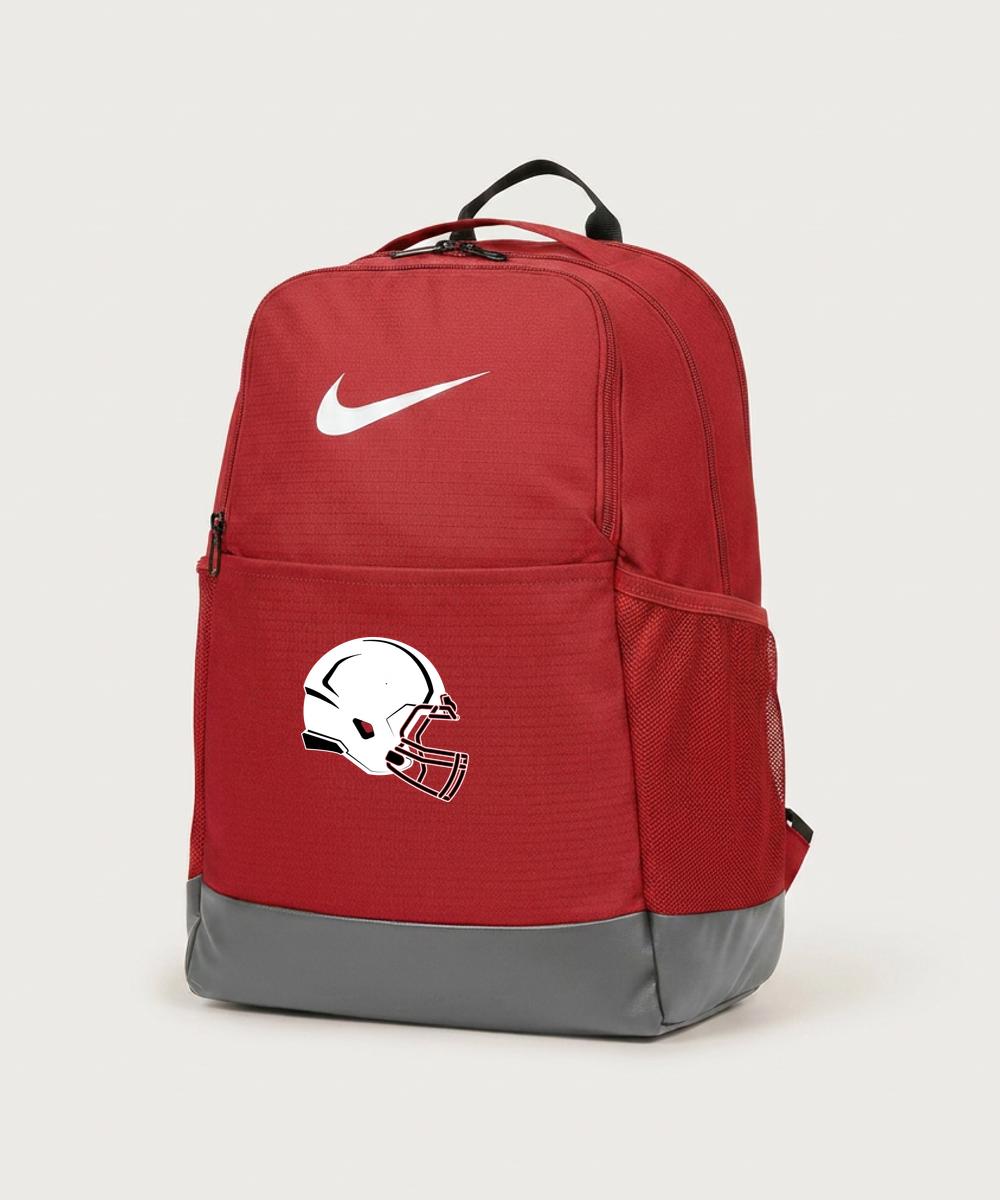 Mcgregor High School Football (Boys) - University Red Nike Brasilia Medium Backpack NKDH7709