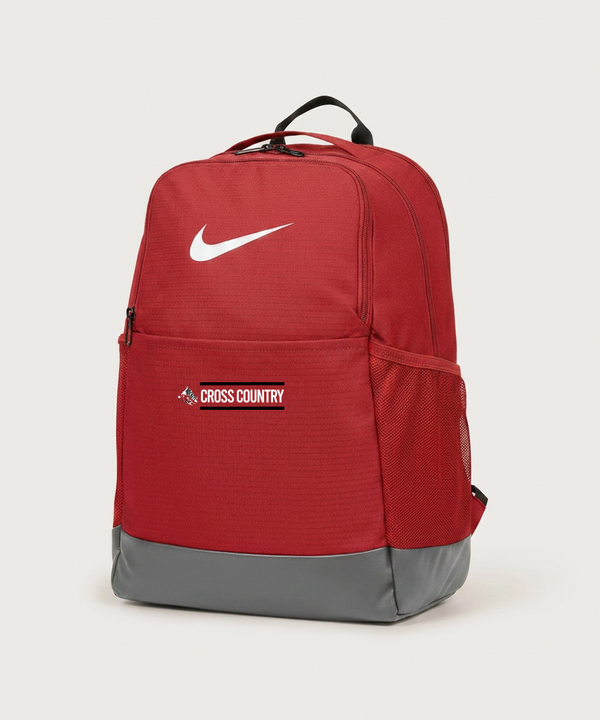 John Marshall High School Cross Country (Coed) - University Red Nike Brasilia Medium Backpack NKDH7709