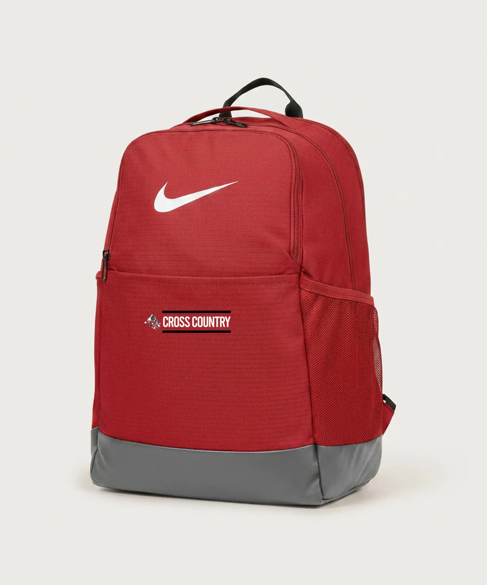 John Marshall High School Cross Country (Coed) - University Red Nike Brasilia Medium Backpack NKDH7709