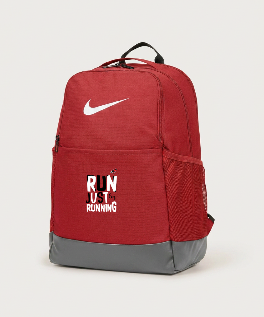 Willmar High School Athletics - University Red Nike Brasilia Medium Backpack NKDH7709