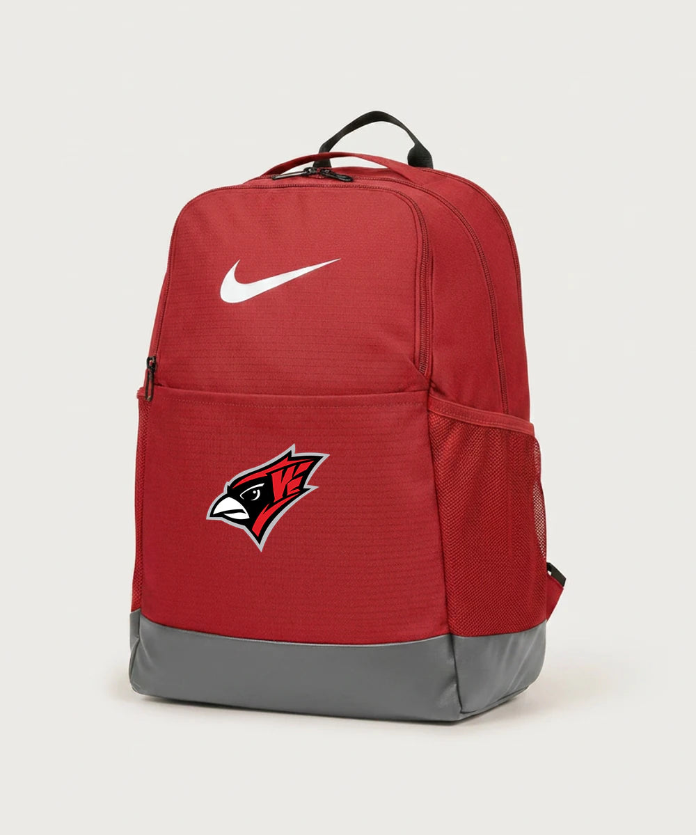 Willmar High School Athletics - University Red Nike Brasilia Medium Backpack NKDH7709