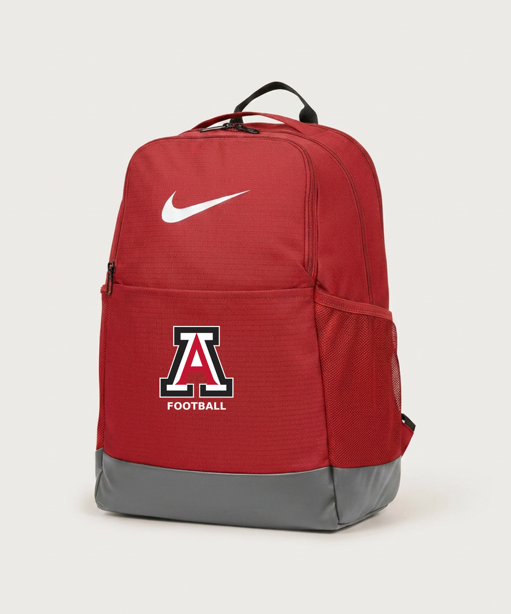 Amboy Football general - University Red Nike Brasilia Medium Backpack NKDH7709