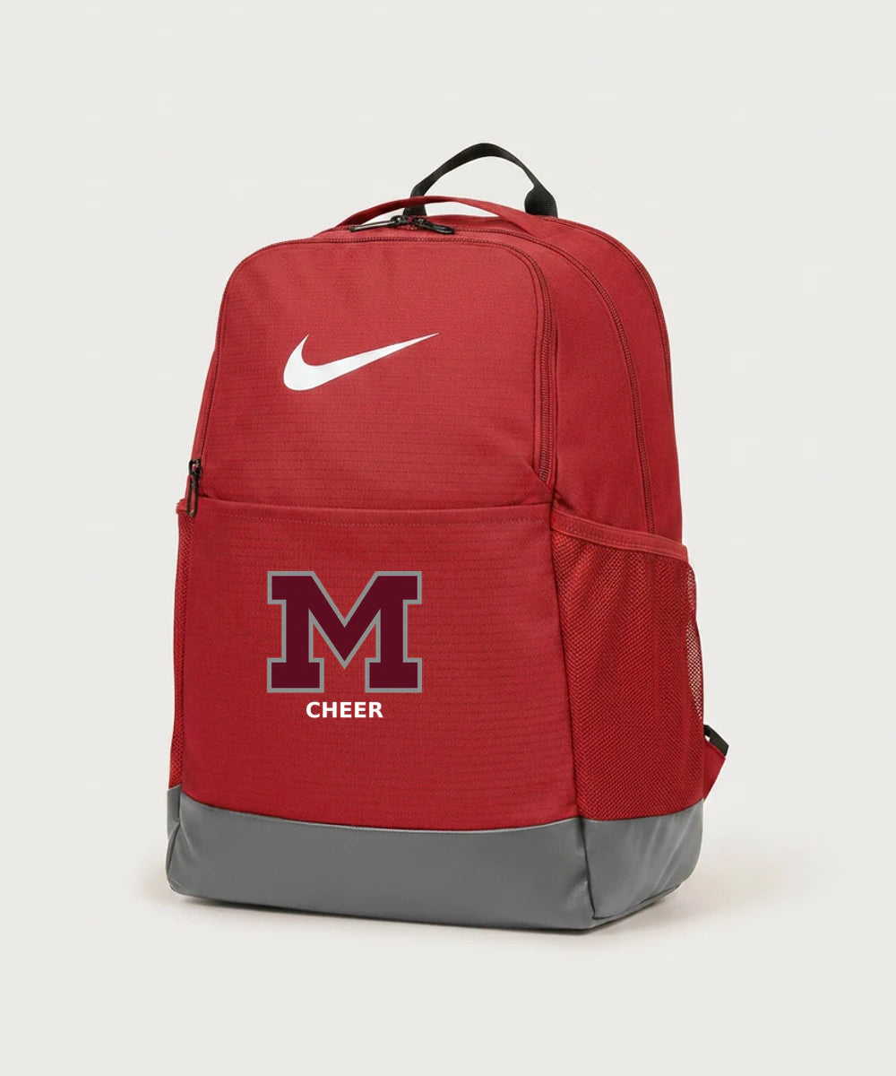 Moline Cheer general - University Red Nike Brasilia Medium Backpack NKDH7709