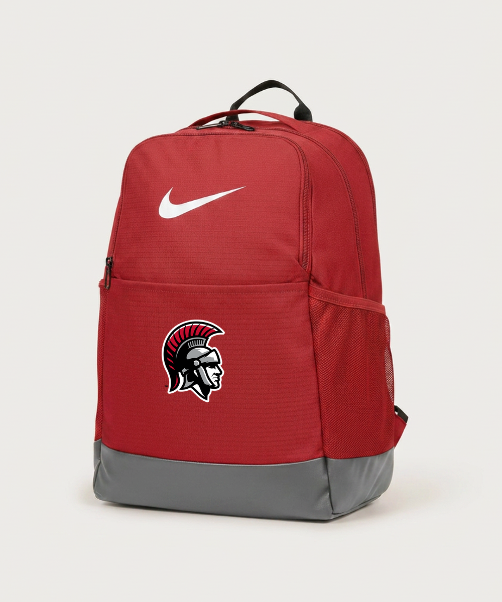 Worthington High School Football (Boys) - University Red Nike Brasilia Medium Backpack NKDH7709