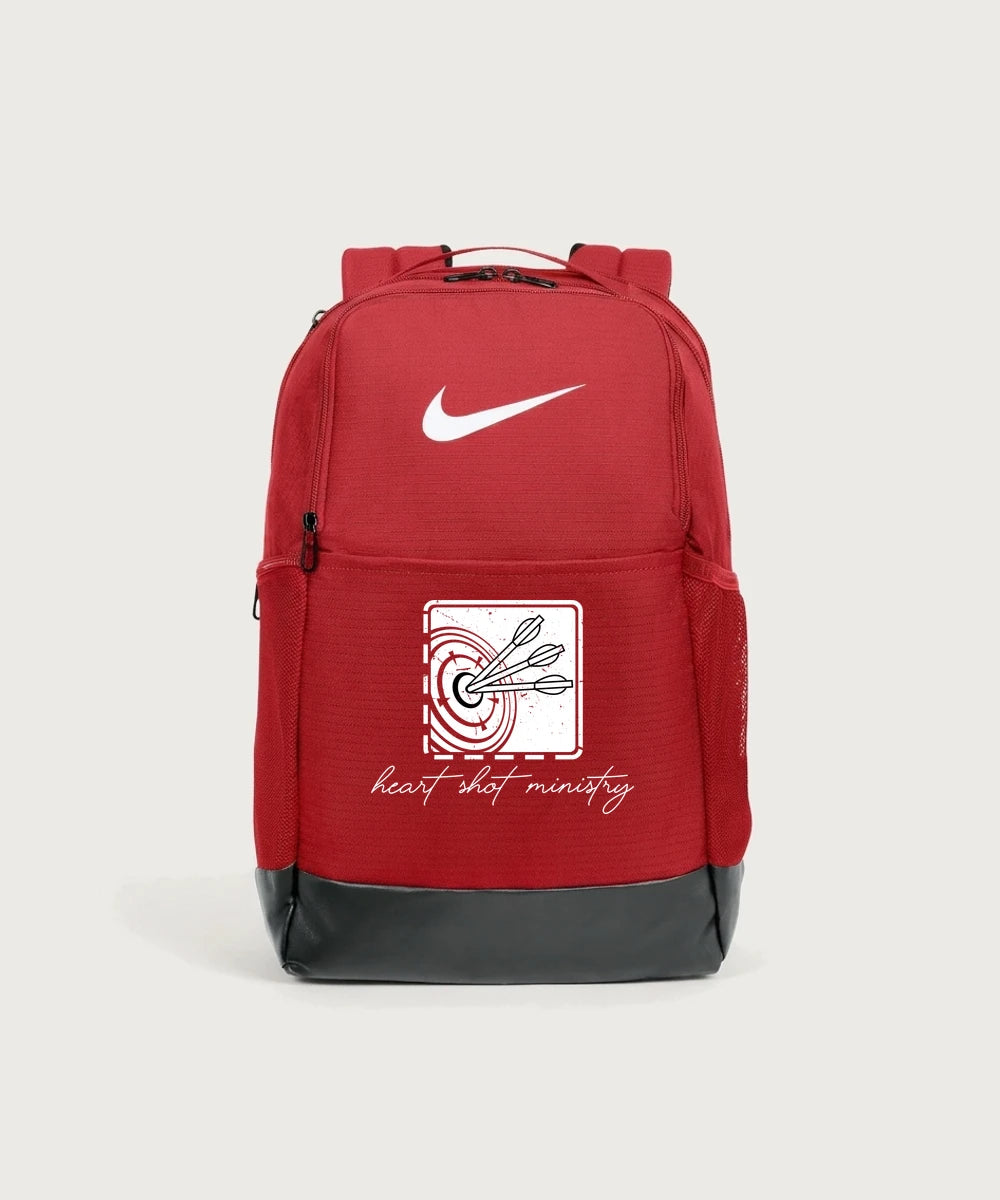 Heart Shot Ministry Archery Team Store - University Red Nike Brasilia Medium Backpack NKDH7709