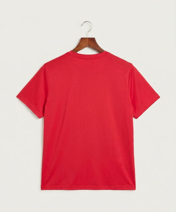 Forreston Basketball - University Red Nike Swoosh Sleeve rLegend Tee NKDX8730 (back)