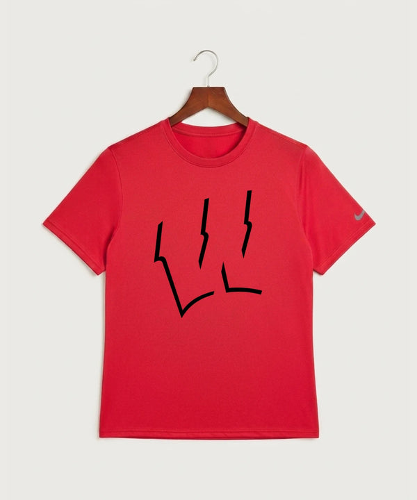 Wisconsin Hanger Test - University Red Nike Swoosh Sleeve rLegend Tee NKDX8730