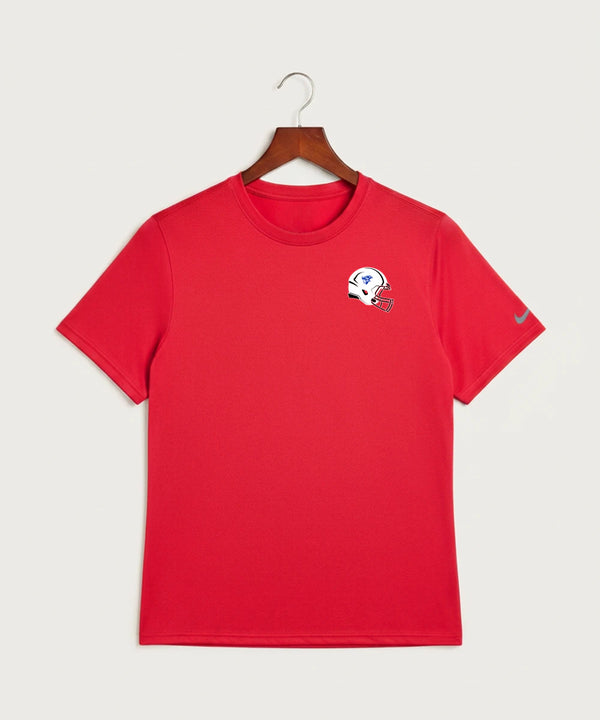 Upsala High School Football (Boys) - University Red Nike Swoosh Sleeve rLegend Tee NKDX8730
