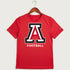 Amboy Football general - University Red Nike Youth Swoosh Sleeve rLegend Tee NKDX8787