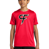 Cannon Falls Volleyball - University Red Nike Youth Swoosh Sleeve rLegend Tee NKDX8787