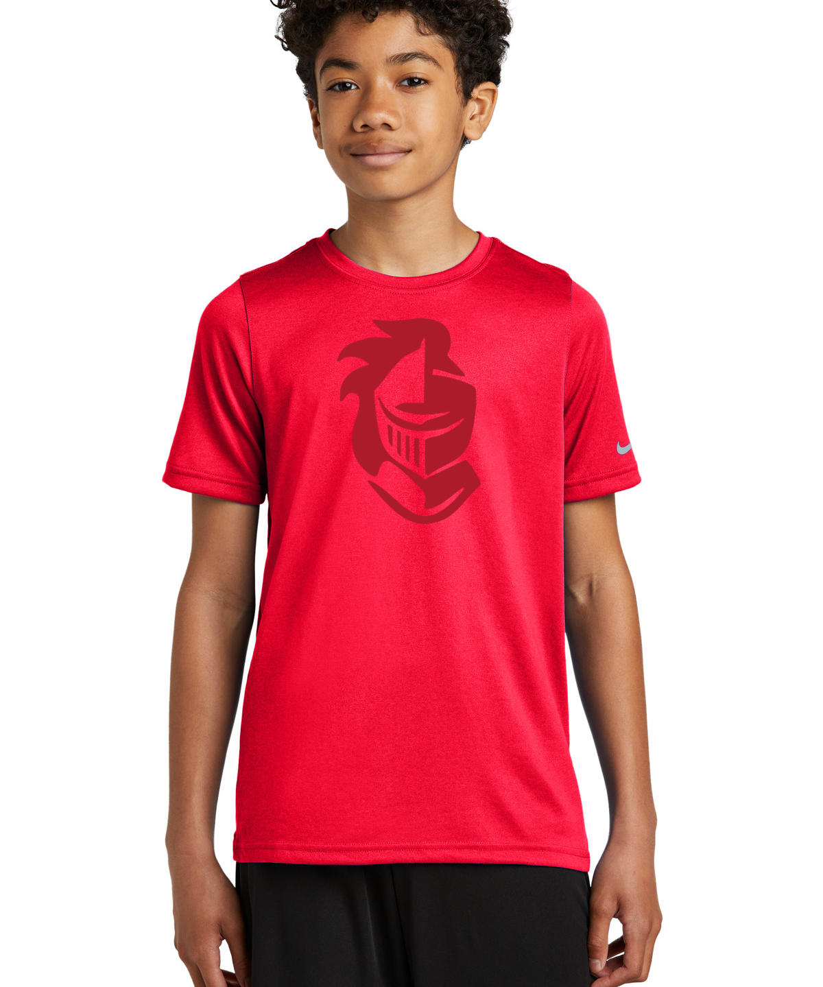 ACGE Football - University Red Nike Youth Swoosh Sleeve rLegend Tee NKDX8787