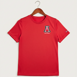 Amboy Football general - University Red Nike Youth Swoosh Sleeve rLegend Tee NKDX8787