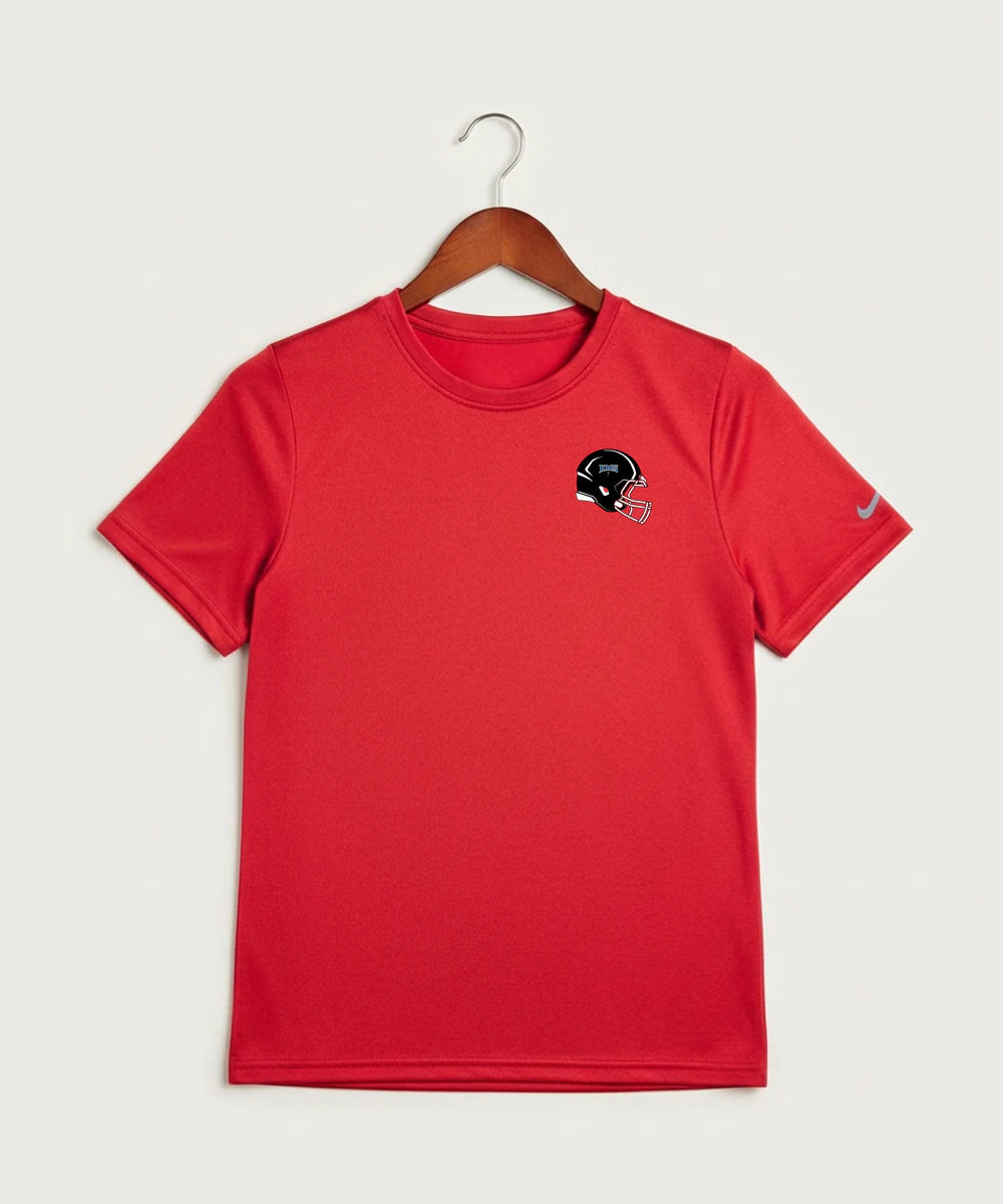 Kerkhoven-Murdock-Sunburg High School Football (Boys) - University Red Nike Youth Swoosh Sleeve rLegend Tee NKDX8787