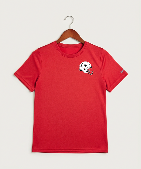 Nrheg Panthers High School Football (Boys) - University Red Nike Youth Swoosh Sleeve rLegend Tee NKDX8787
