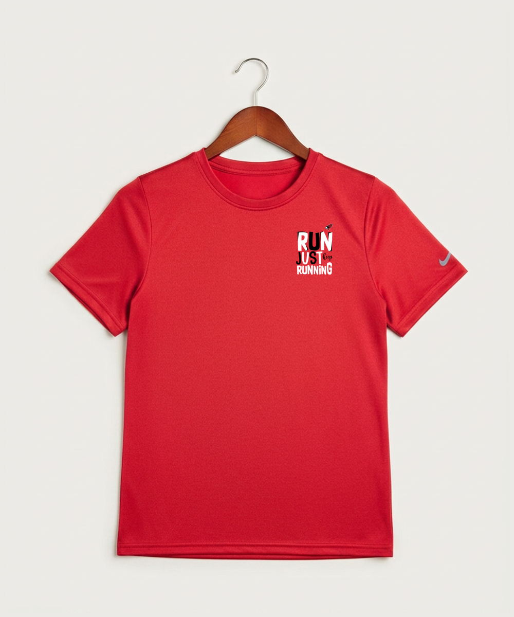 Willmar High School Athletics - University Red Nike Youth Swoosh Sleeve rLegend Tee NKDX8787