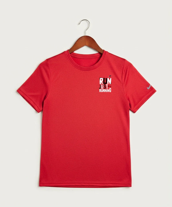 Willmar High School Athletics - University Red Nike Youth Swoosh Sleeve rLegend Tee NKDX8787