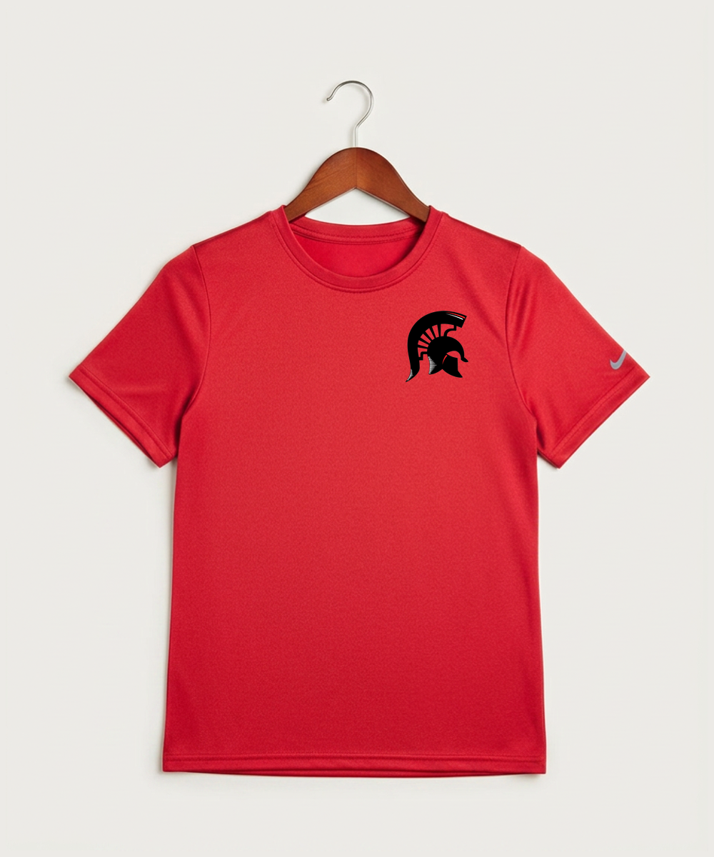 Bold High School Football (Boys) - University Red Nike Youth Swoosh Sleeve rLegend Tee NKDX8787