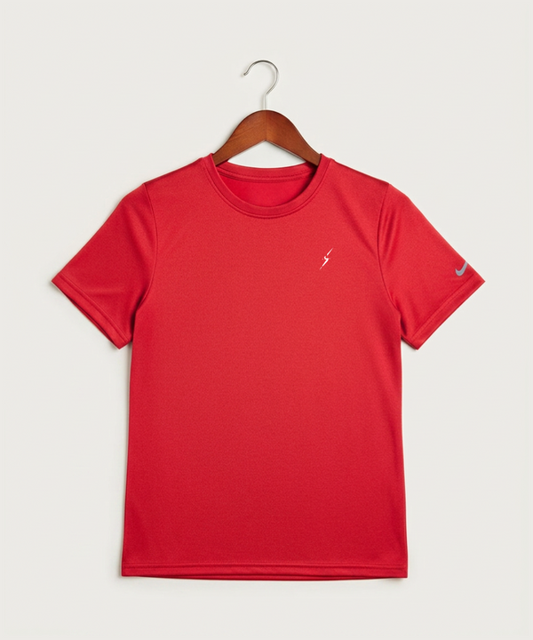 John Marshall High School Cross Country (Coed) - University Red Nike Youth Swoosh Sleeve rLegend Tee NKDX8787