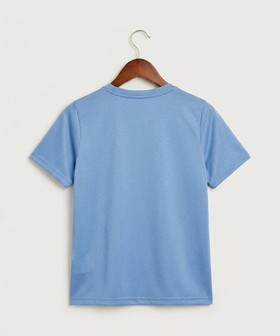 Green Bay Southwest High School Volleyball (Girls) - Valor Blue Nike Youth Swoosh Sleeve rLegend Tee NKDX8787 — back