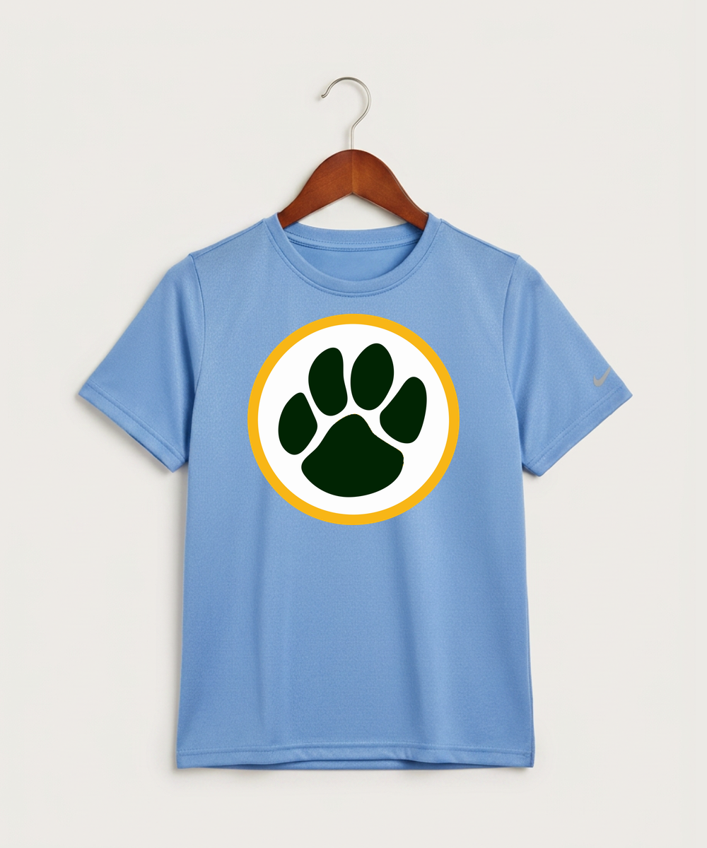 Ashwaubenon High School Football (Boys) - Valor Blue Nike Youth Swoosh Sleeve rLegend Tee NKDX8787