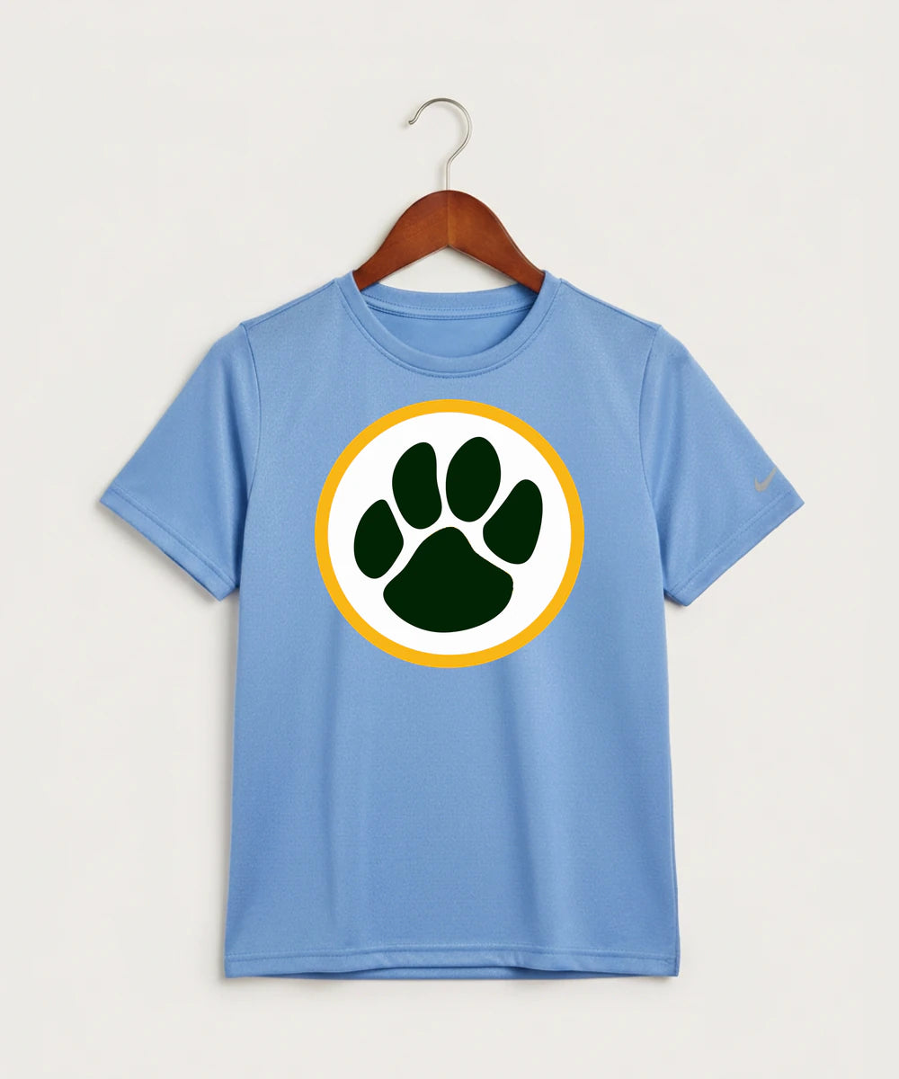 Ashwaubenon High School Football (Boys) - Valor Blue Nike Youth Swoosh Sleeve rLegend Tee NKDX8787