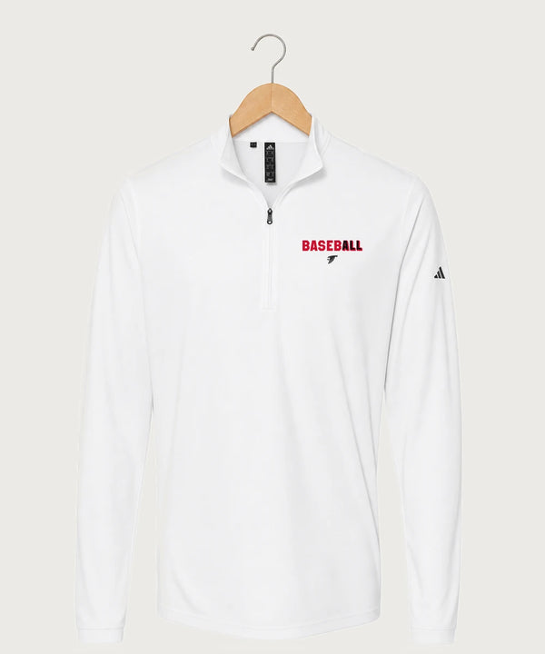 Sauk Valley Community College Baseball Team Store - White Men's Ultimate365 Lightweight Quarter-Zip Pullover