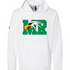Maple River High School hockey_boys - White Unisex Fleece Hooded Sweatshirt