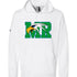 Maple River High School hockey_boys - White Unisex Fleece Hooded Sweatshirt