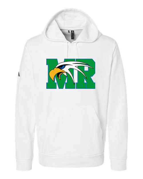 Maple River High School baseball_boys - White Unisex Fleece Hooded Sweatshirt